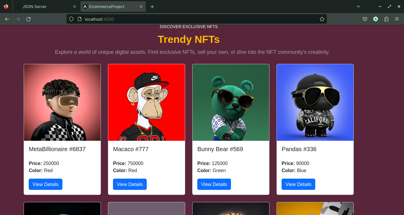 NFT Ecommerce